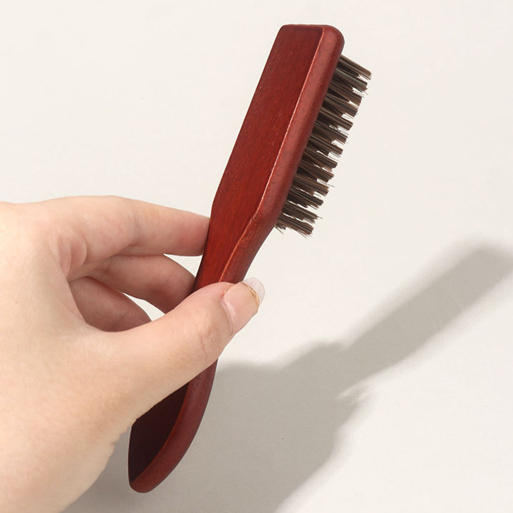 Grooming Men'S Hair - 2Pcs Beard Grooming Brush Wooden Brush