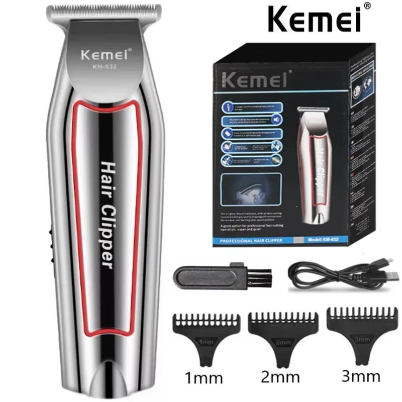 Men'S Grooming Organizer - Kemei KM-032Hair Trimmer Electric Beard Trimmer