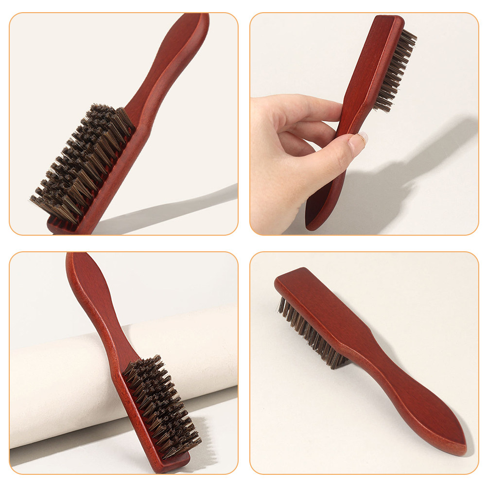 2Pcs Beard Grooming Brush Wood - Grooming Men'S Hair 评论和价格