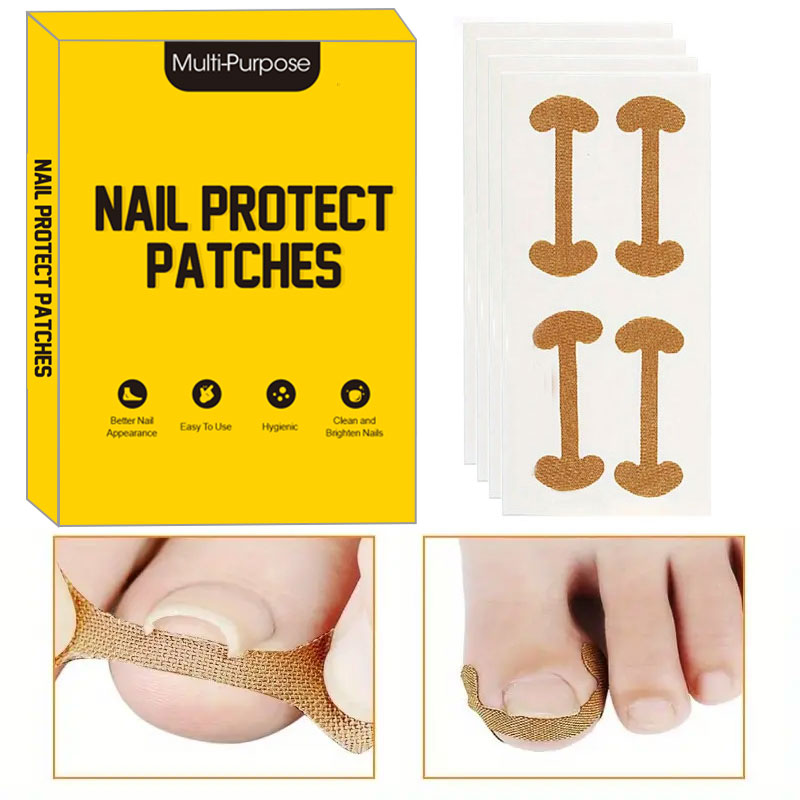 40-100PCS Brown Toenail Patche - Nail Care Kit Mens 评论和价格
