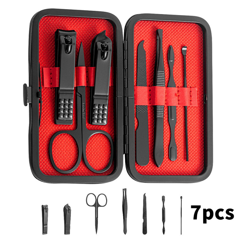 7-24pcs Professional  Nail Cli - Nail Care Kit Mens 评论和价格