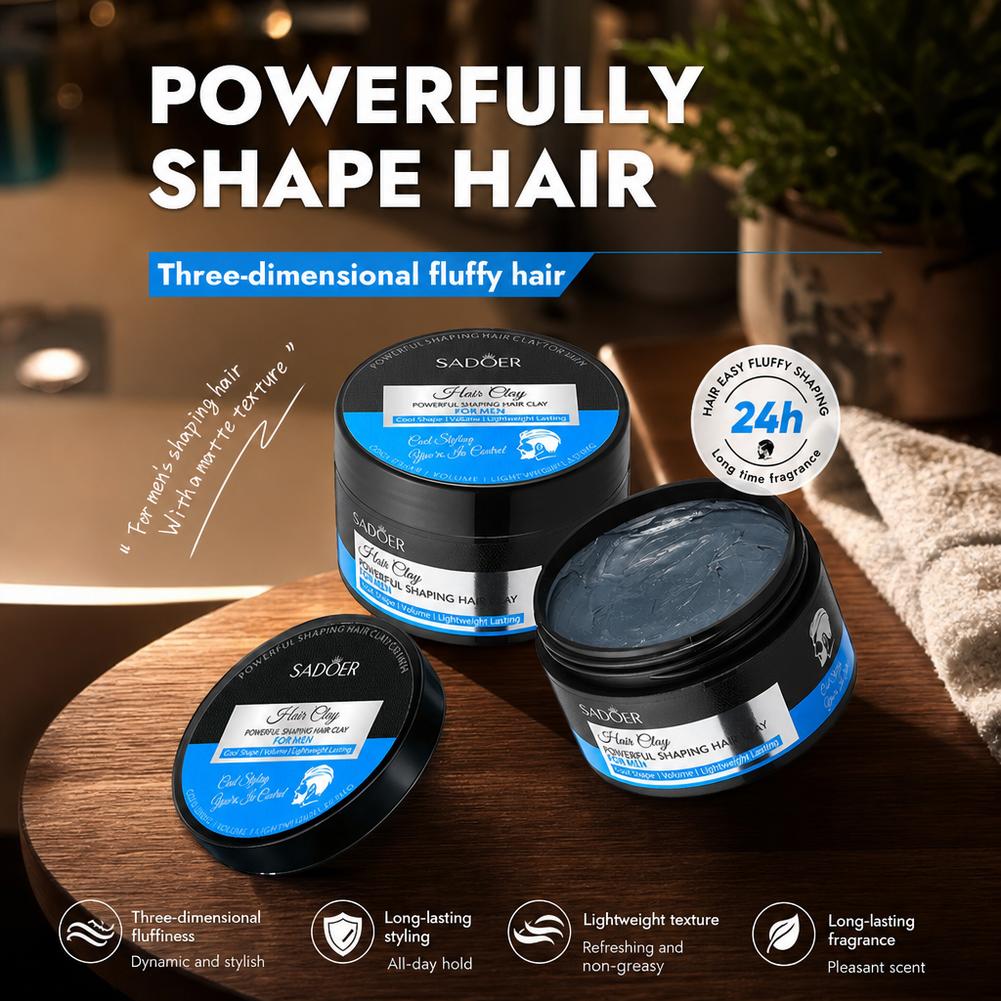 Matte Hair Styling Clay Strong - Grooming Men'S Hair 评论和价格