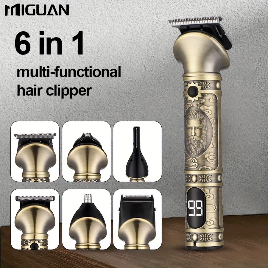Hair Clippers and 6-in-1 Beard - Mens Grooming Barber 评论和价格