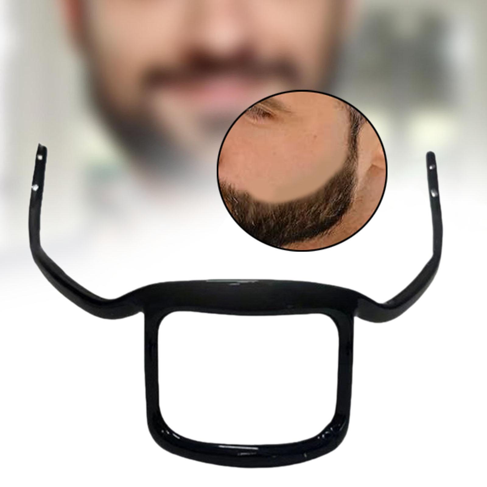 Men Beard Styler Ruler Shaping - Mens Grooming Barber 评论和价格