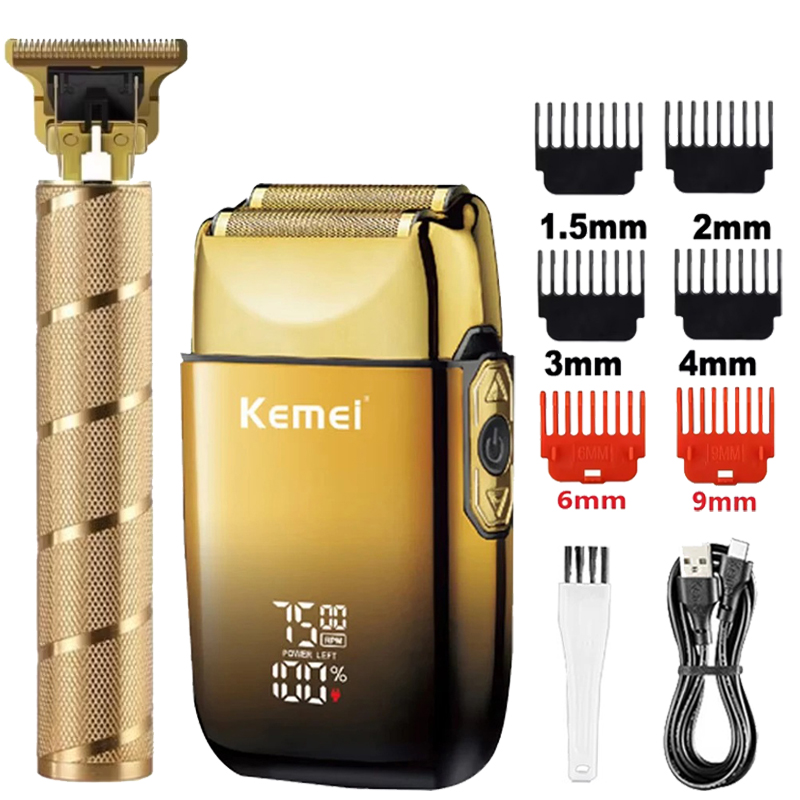 Kemei KM-TX10 T9 Hair Trimmer  - Mens Grooming Barber 评论和价格
