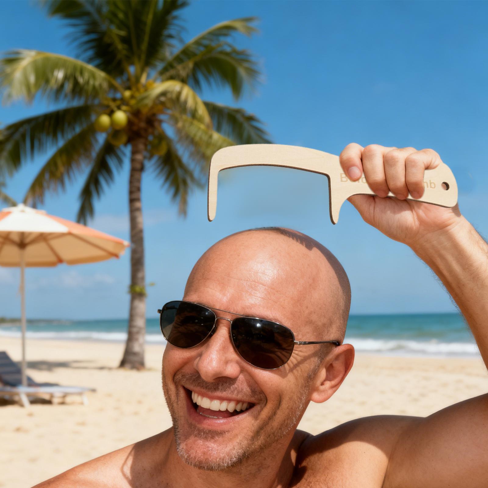 2pcs Funny Bald Man Grooming T - Men'S Grooming Organizer 评论和价格